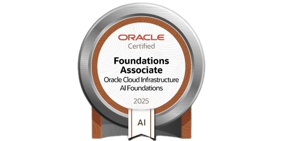 Image of OCI AI Foundations Associate Badge